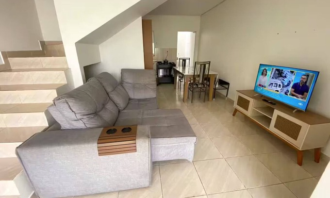 Itanhaem House | Beach house in condominium with pool