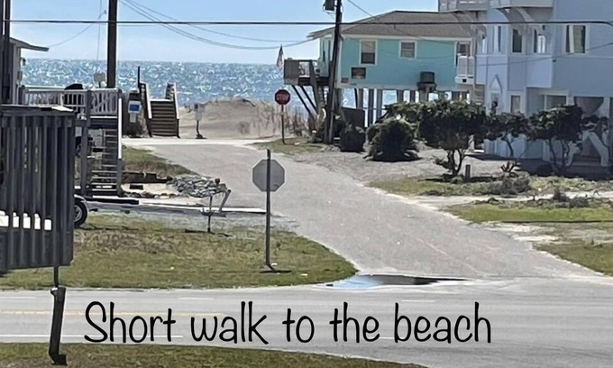 North Topsail Beach House | Beach House, Ocean & Sound Views, Pet Friendly, Linens & Beach Gear Included
