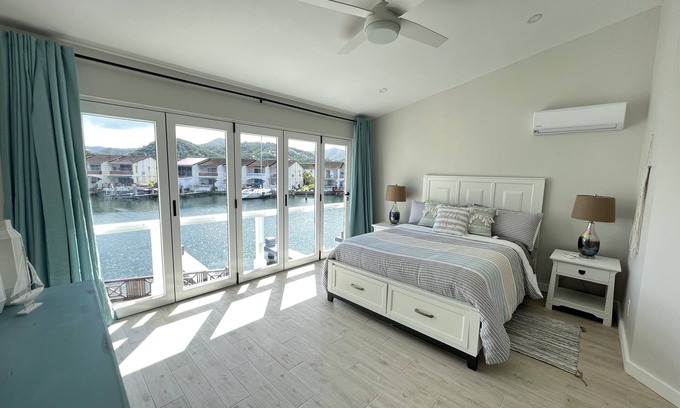 Jolly Harbour Villa | Beach Style Waterfront Villa
