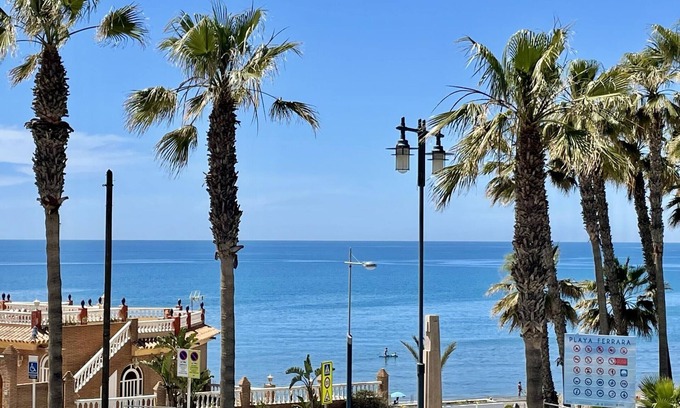 Torrox Costa Apartment | Beachfront apartment with air conditioning and Wi-Fi in Torrox-Costa