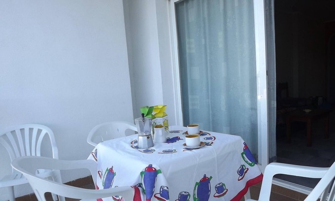 Alcossebre Apartment | Beachfront apartment with pool, WiFi