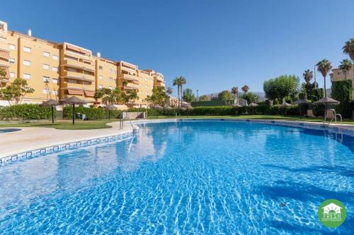 Mezquitilla Apartment | Beachfront apartment - terrace with sea view - pool