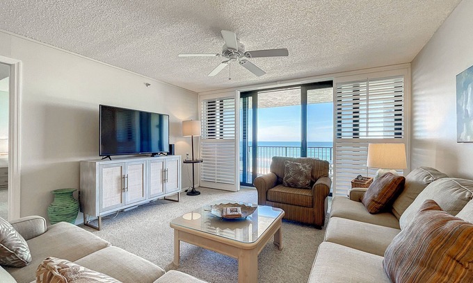 Bethune Beach Condo | Beachfront Chadham-by-the-Sea 318/Pool/Car Free Beach