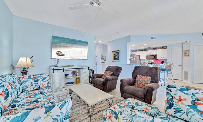 Fort Morgan Condo | BEACHFRONT CONDO WITH OUTDOOR POOL!