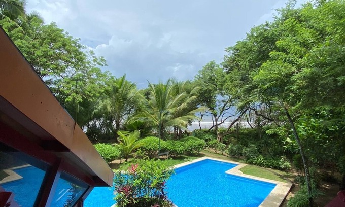 Palm Beach Estates House | Beachfront Villa in Playa Grande, Private Pool & Patio, 4BR/3BA, Private Parking