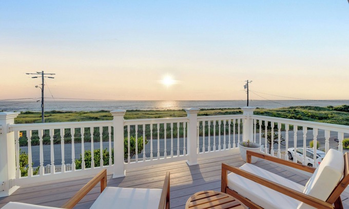 Town Bank House | Beachfront Luxury Spacious Cape May Waterfront Home steps to the Beach!
