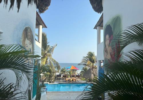 Santa Maria Tonameca Hotel | Beachfront Paradise Boutique Hotel - Breeze Room ll