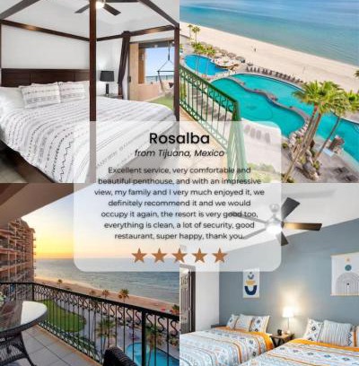 Sandy Beach House | BeachFront Penthouse HeatedPool Sonoran SeaResort