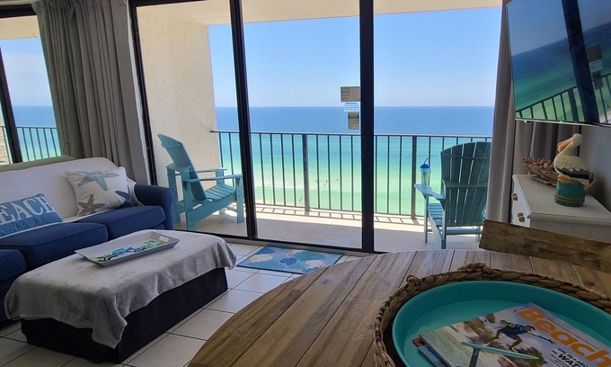 Panama City Beach Hotel | Beachfront Private Balcony n Edgewater Beach Resortn Best Gulf Views