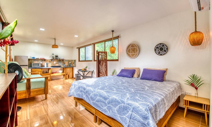 Cahuita Apartment | Beachfront Studio - Direct Beach Access, AC & Fast WiFi