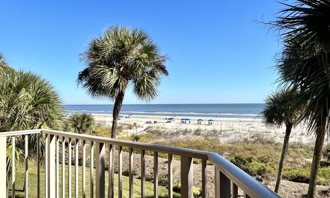 Beach Lagoon Condo | BEACHFRONT VILLA WITH OCEAN VIEWS! NEAR GOLF, DINING, SHOPPING HILTON HEAD