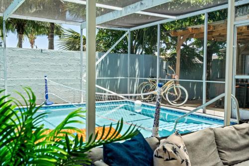 Lantana House | Beachside Escape Poolhouse w Game Room, Grill