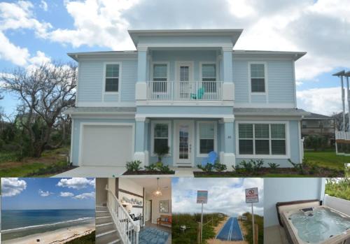 Marineland Acres House | Beachside Home Heated Swim Spa Fenced Yard