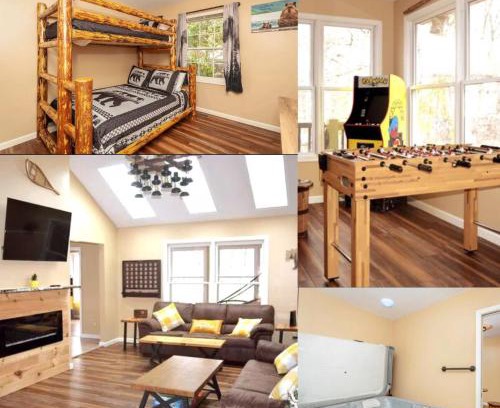 Massanutten Resort | Bear Cabin-3 BR 2 Bath with Indoor Hot tub-one level-Pool Pass-Pet welcome