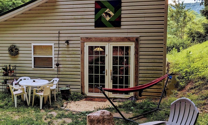 Green Mountain House | Bear necessities, everything you'll need, plus outdoor living space.
