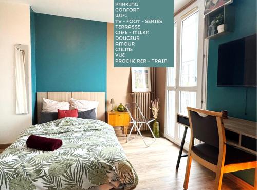 Gagny Apartment | Beau Studio proche de la gare de train