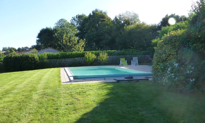 Mouilleron-Saint-Germain Cottage | Beautiful French Cottage - Heated in ground Swimming Pool