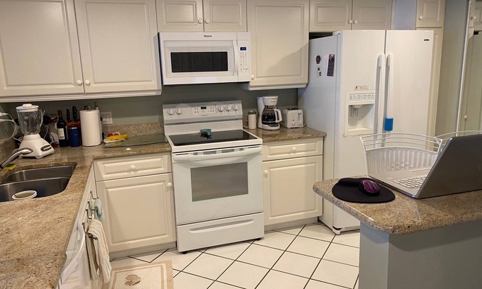 Fort Pierce Shores Condo | Beautiful ocean views from 9th floor. Nicely decorated with beach décor