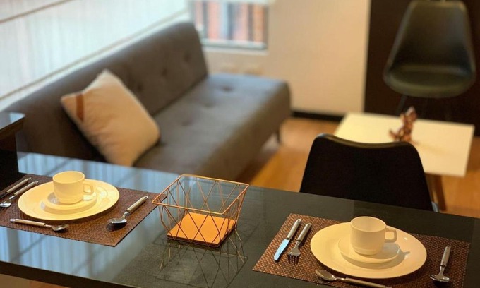 Chico Norte III Apartment | Beautiful 1-Bed Apartment in Bogota best location