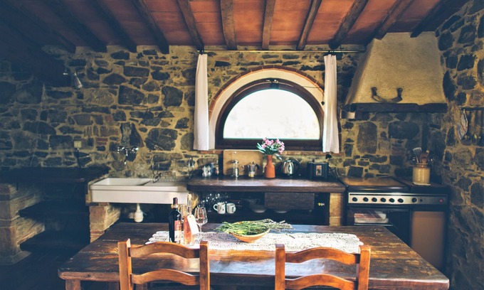 Barberino Val d'Elsa Cottage | Beautiful 1-bedroom cottage with garden and views over olive groves, pool