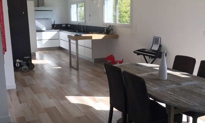 Guidel-Plages House | Beautiful 100m2 house 1km from the beaches surrounded by nature