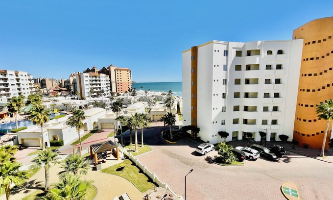 Sandy Beach Condo | Beautiful 2 Bedroom Condo on the Sea of Cortez at Las Palmas Resort Bn-505 2 Condo by Redawning