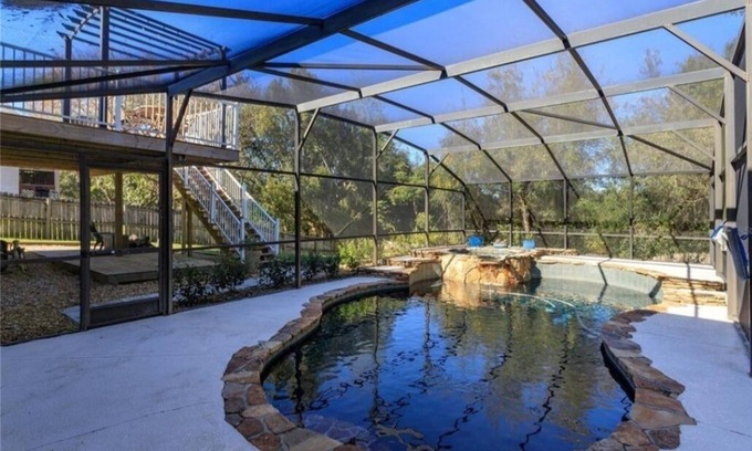 Minneola House | Beautiful 3 bedroom home with non heated Pool