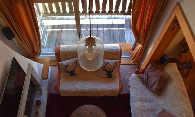 Chamonix-Mont-Blanc Apartment | Beautiful 80m2 apartment with fireplace, view of Mont Blanc