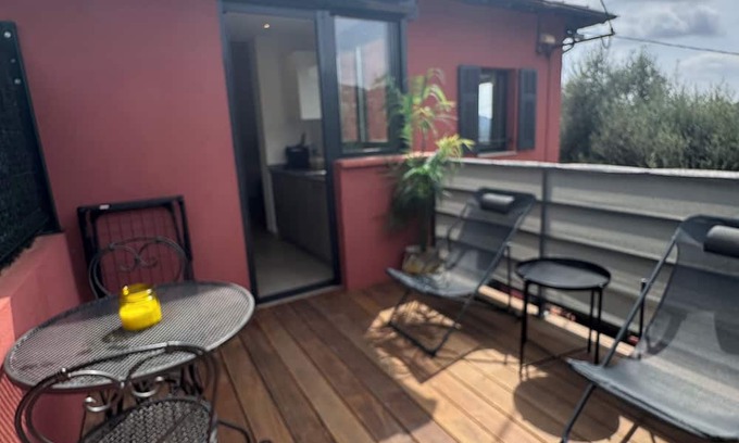 Falicon Apartment | Beautiful air-conditioned 2-room apartment 33 m2 with terrace