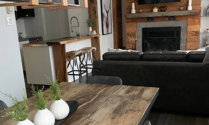 Mont-Tremblant Pedestrian Village Condo | Beautiful and cozy ski-in| ski-out condo in Mont-Tremblant's pedestrian village