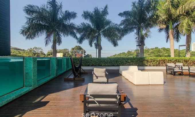Itajai Apartment | Beautiful Apartment in Building With Pool Mpb0034