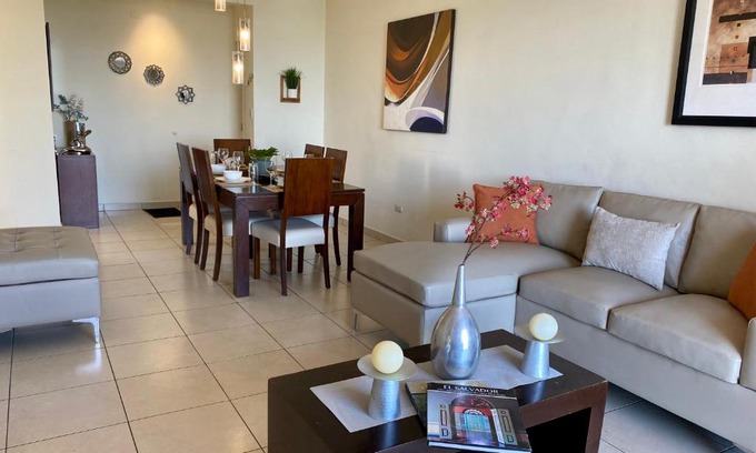 San Salvador Apartment | Beautiful apartment, Terrace with incredible view, 3 bdr, Escalon, Exclusive, Secure