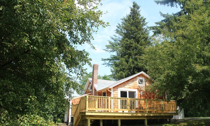 Copake Falls Cottage | Beautiful cottage in Copake Falls: Foot of the Birkshires. Ski, swim, hike.