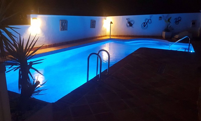Los Puertos Villa | beautiful detached villa. private pool. jacuzzi. amazing sea views