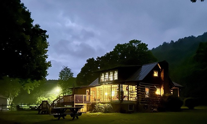 Kegley Other | Beautiful fall foilage is here! Off I-77, historic log cabin w antiques/wifi