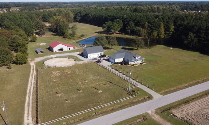 Benson Other | Beautiful Farmhouse with 5 bedrooms on 24 acres of serenity in marvelous Benson.