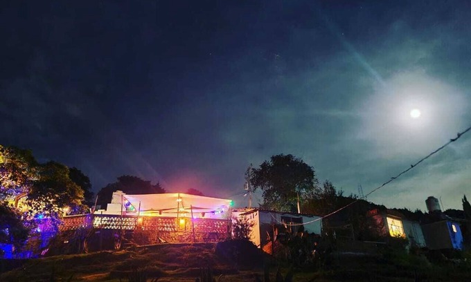 Jiquipilco RV Rental | beautiful glamping in the middle of the forest with double bed