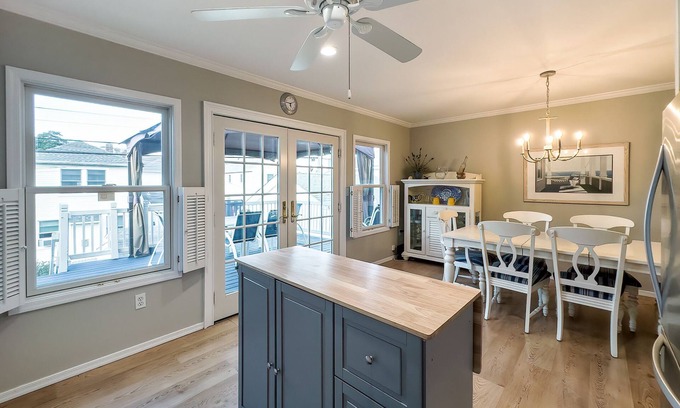 Bradley Beach House | Beautiful home 3 blocks from the beach with plenty of common space