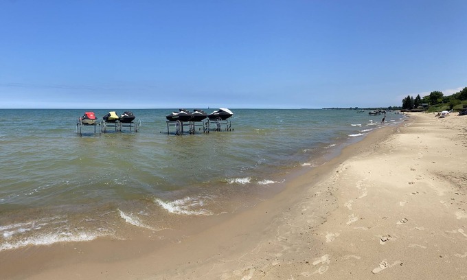 Caseville Cottage | Beautiful home in between Caseville and Port Austin with Private Beach Access