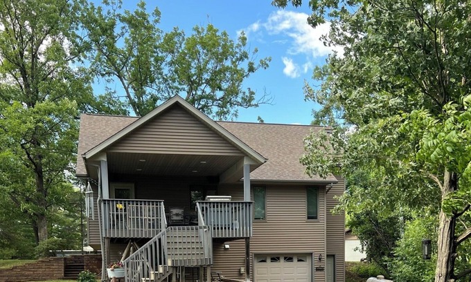 Jim Falls House | Beautiful home located on Cornell Lake just 15 min north of Chippewa Falls, WI