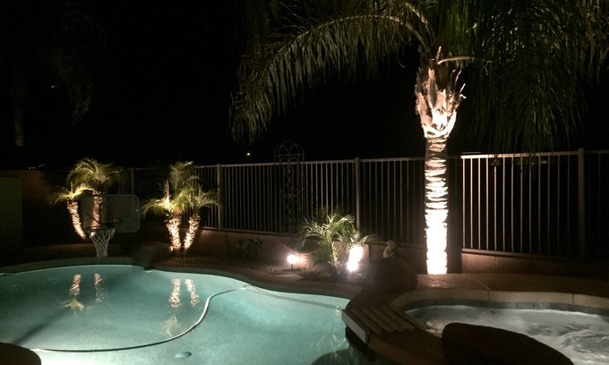 Villages At Queen Creek House | Beautiful Home with Heated Pool/Spa on Golf Course near Legacy Sports Complex