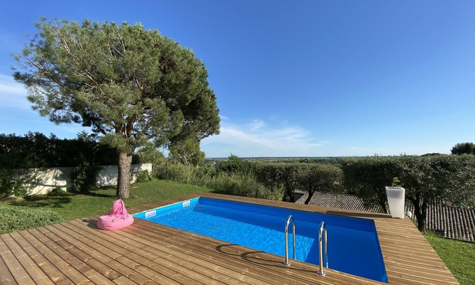 Portiragnes House | Beautiful House On The Heights Of Portiragnes