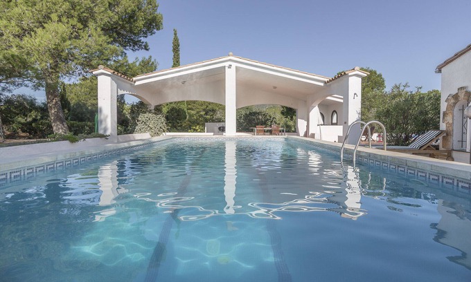 Calonge Ski Chalet | Beautiful house with wonderful sea vieux, nice garden, swimming pool and tennis
