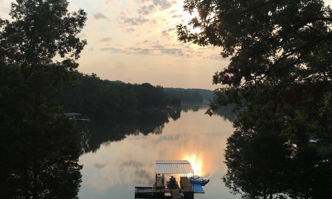 Goreville House | Beautiful Lakefront Home On Lake Of Egypt With A Deep Water Boat Dock!