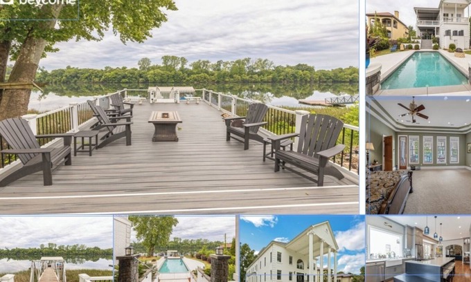 Olde Town Augusta House | Beautiful Lux Home On The Savannah River- Entertainer's Delight