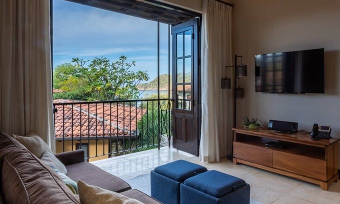 Las Catalinas Villa | Beautiful Mediterranean-Style Penthouse with an Oceanview Balcony