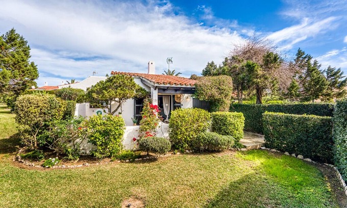 Son Xoriguer Villa | Beautiful Menorcan house by the beach in Son Xoriguer, Menorca