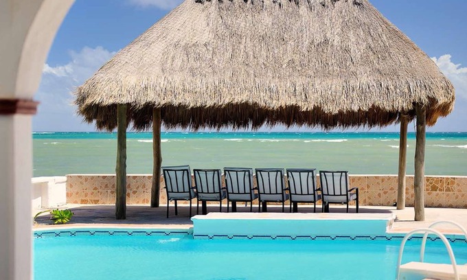Puerto Morelos House | BEAUTIFUL MEXICAN HOUSE, FRONT BEACH