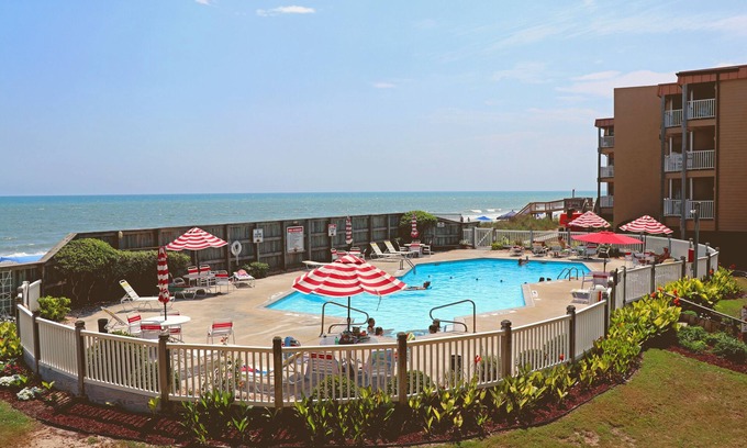 Sneads Ferry Condo | Beautiful Oceanfront Topsail Dunes Condo Steps From The Beach.
