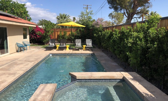 Racquet Club South House | Beautiful Palm Springs House with Pool/Jacouzi in Palm Springs